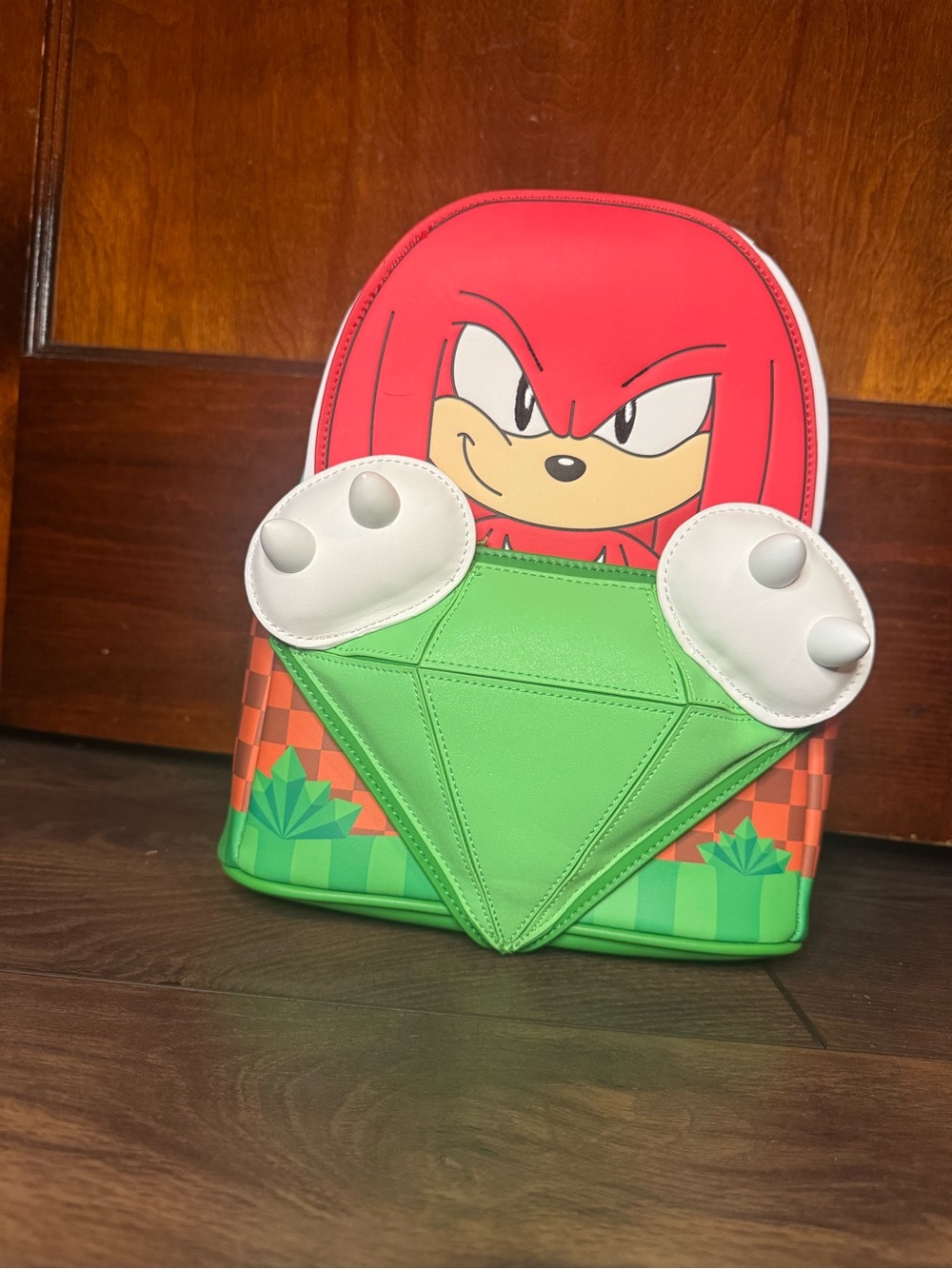 Loungefly Sonic Knuckles Mini Backpack Hard Tag NWT